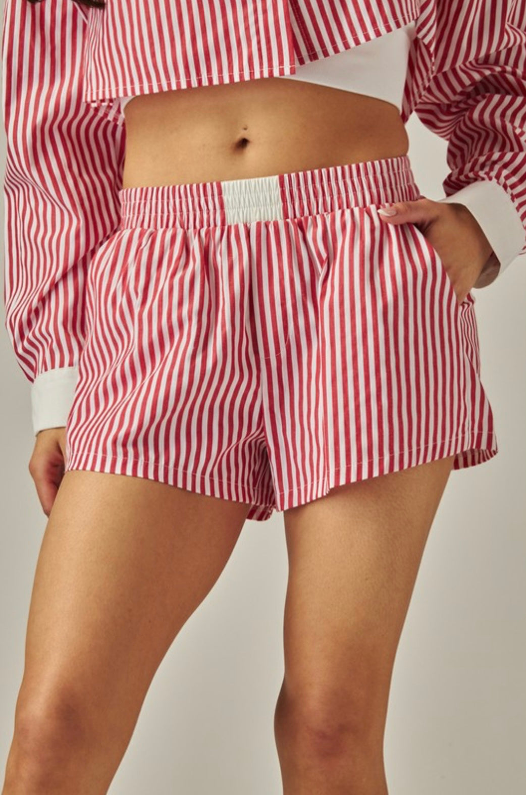 Pinstripe Boxer Shorts