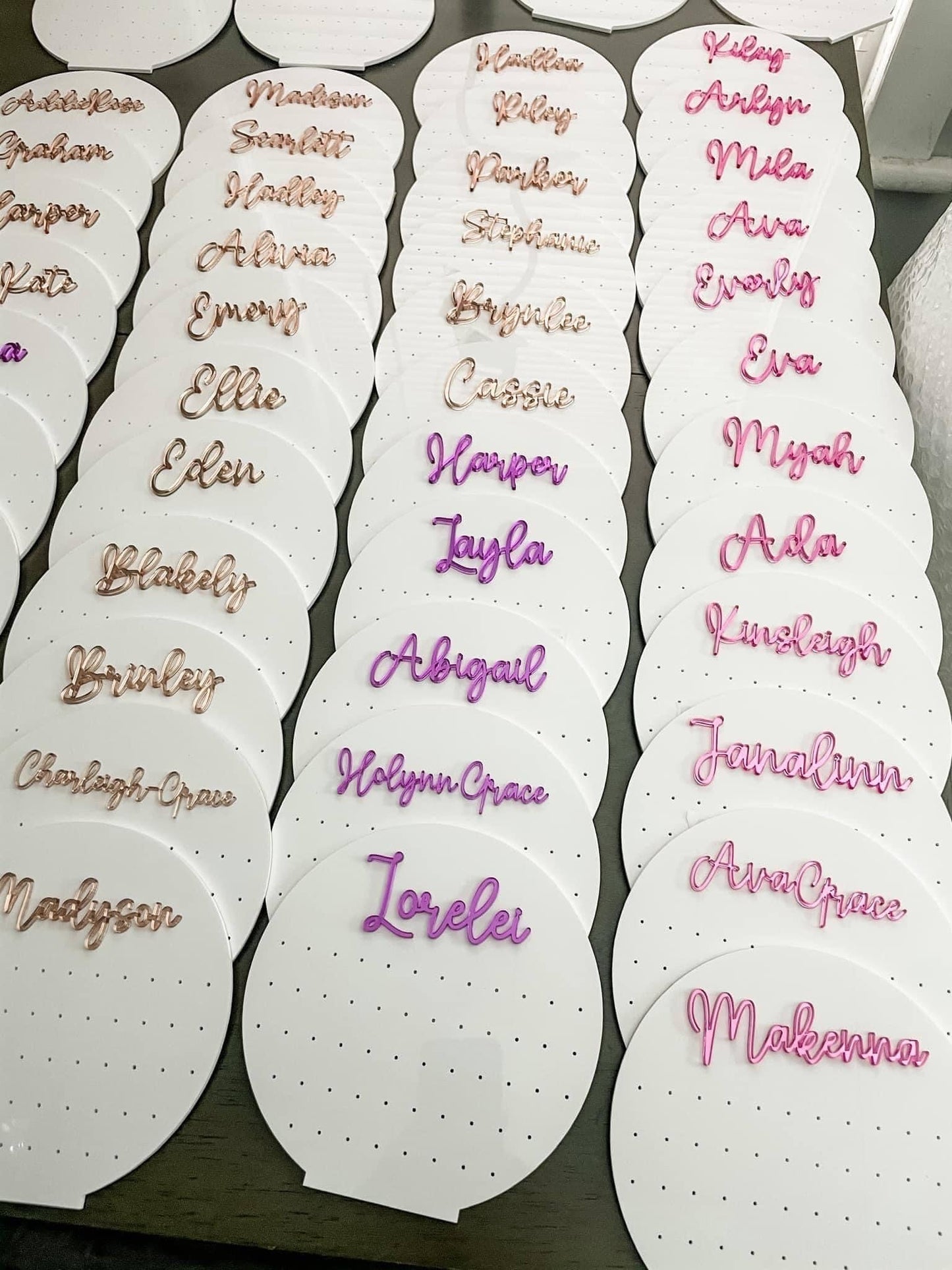 Personalized Earring Holder