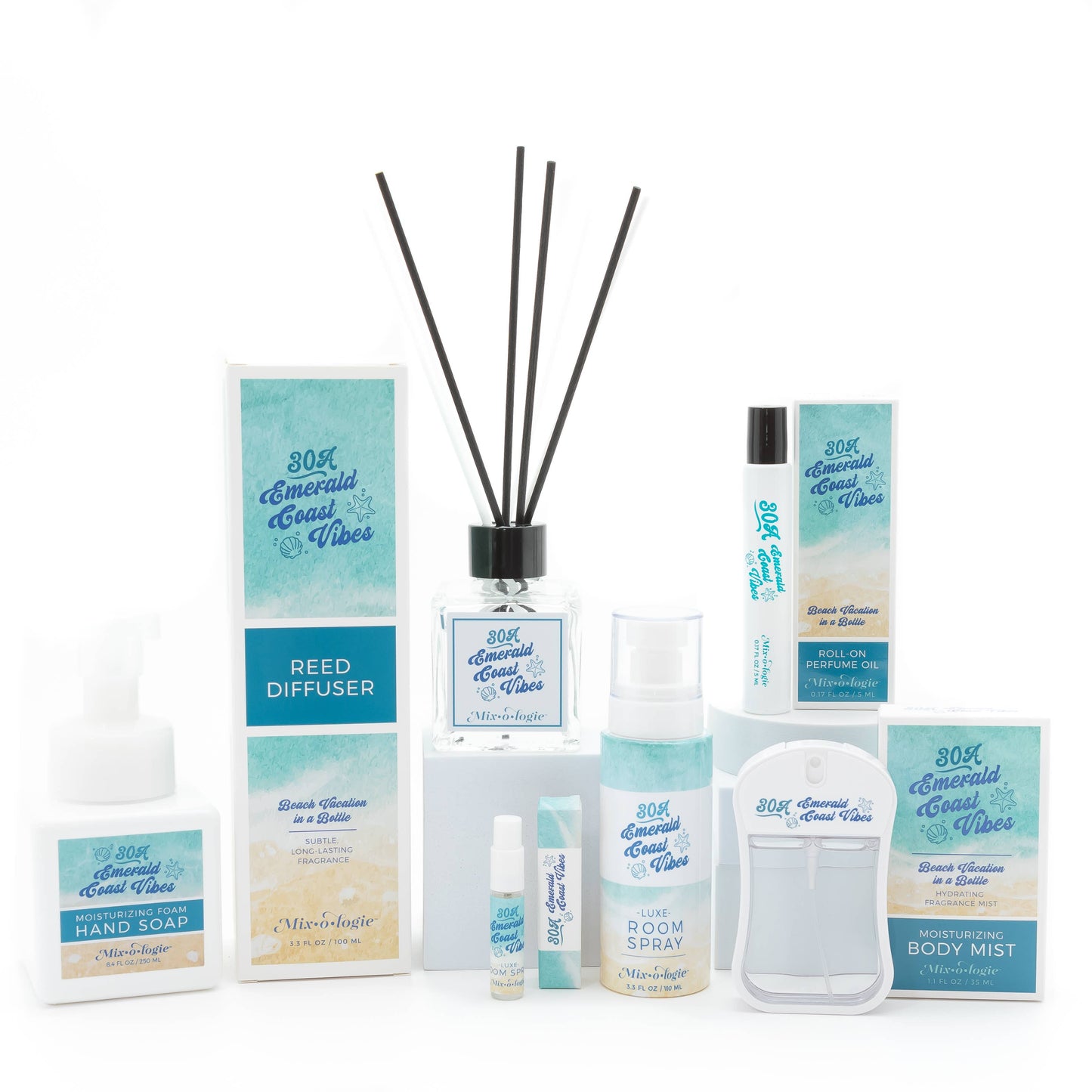 30A Emerald Coast Vibes | Rollerball Perfume Oil Roll-On