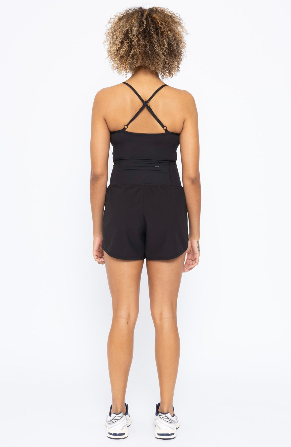 Cross Back Active Romper