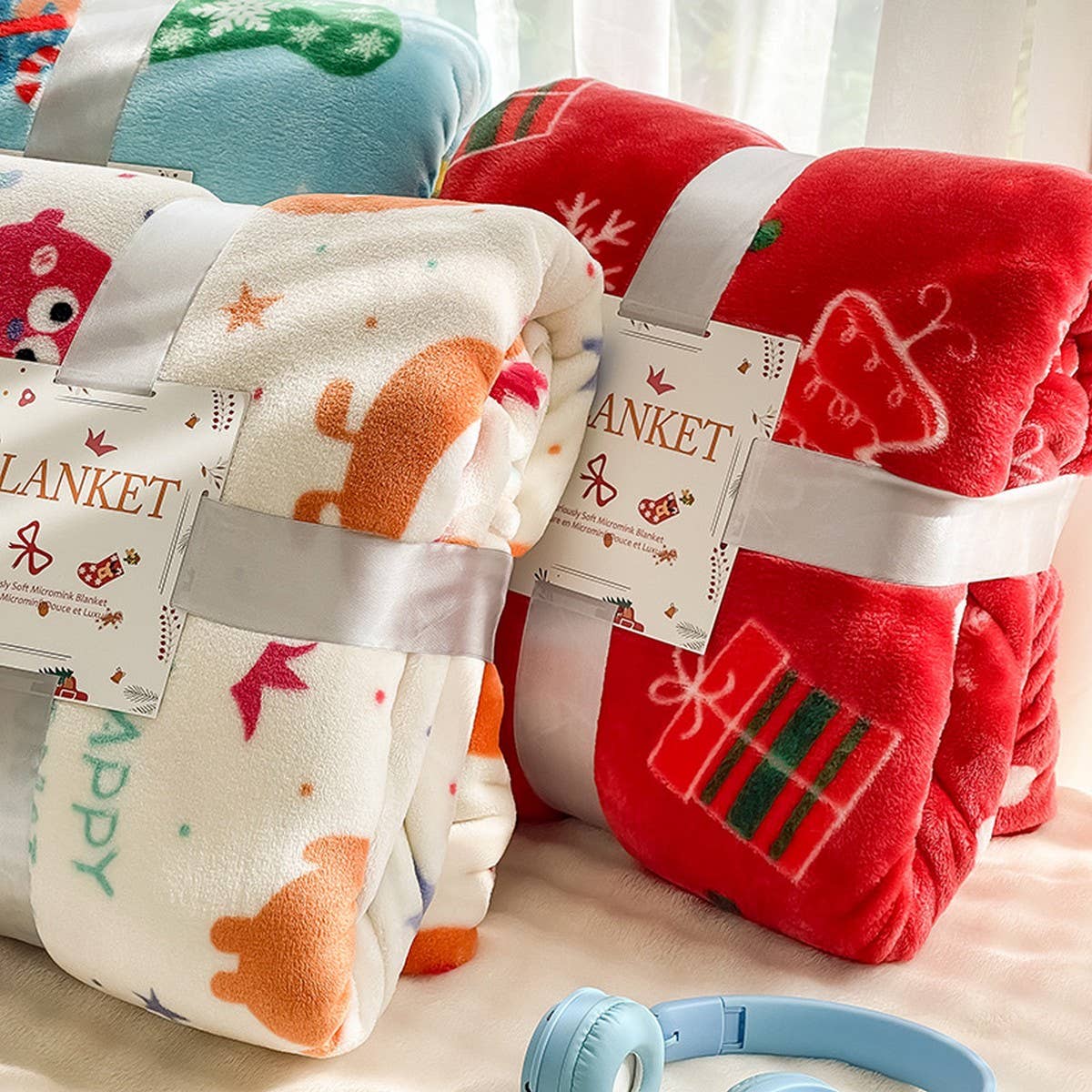 Christmas Flannel Blankets