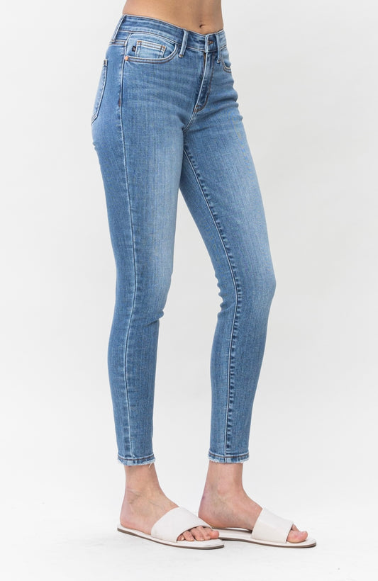 Judy Blue Mid Rise Vintage Skinny