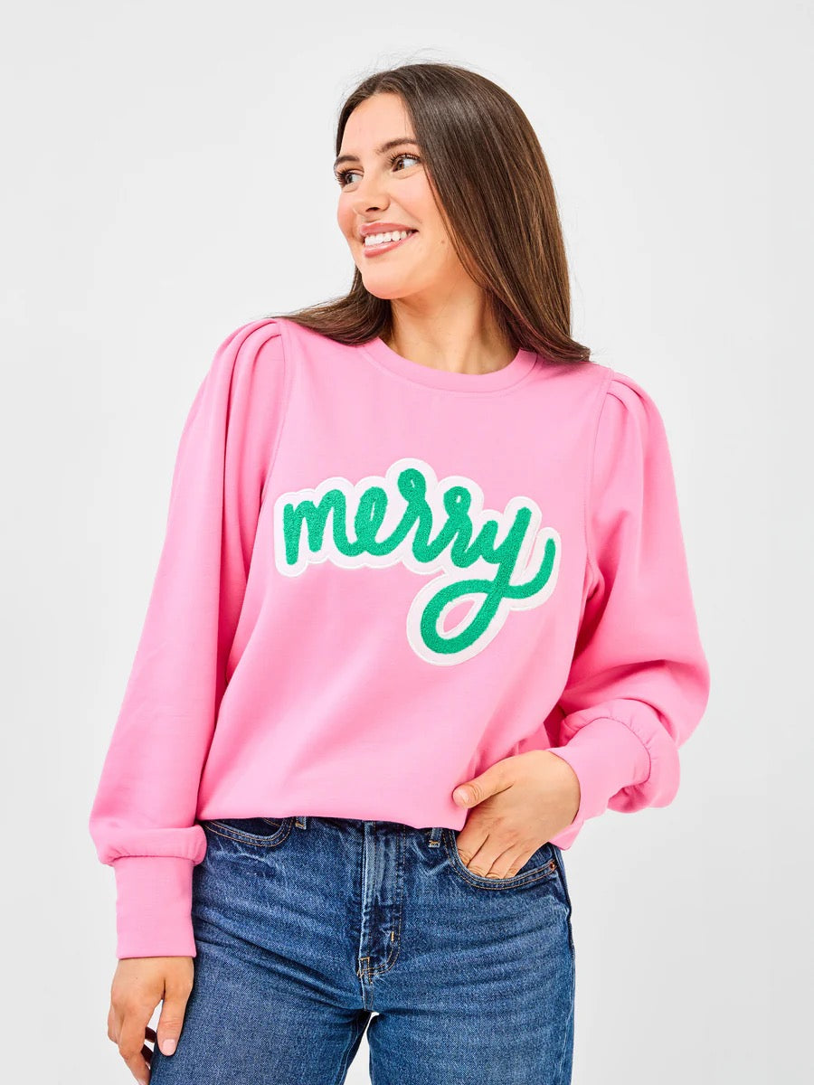 Pink Merry Crewneck