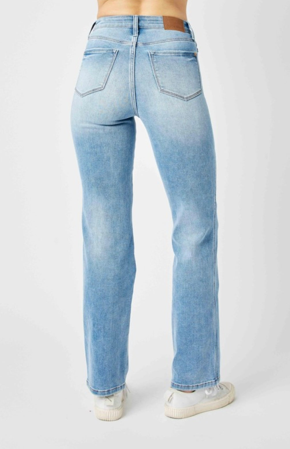 Judy Blue High Waist Tummy Control Straight Leg Jean