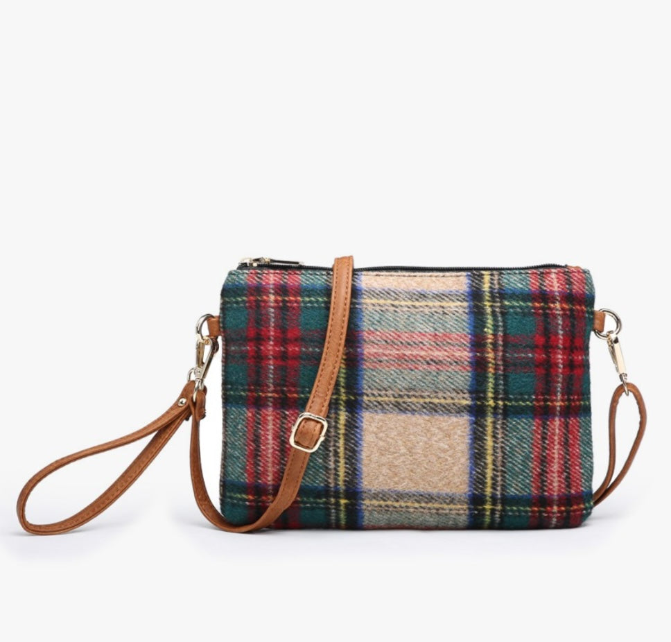 Plaid Crossbody