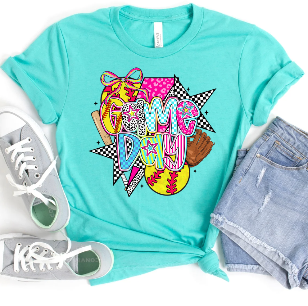 Lightning Bolt Game Day Graphic Tee