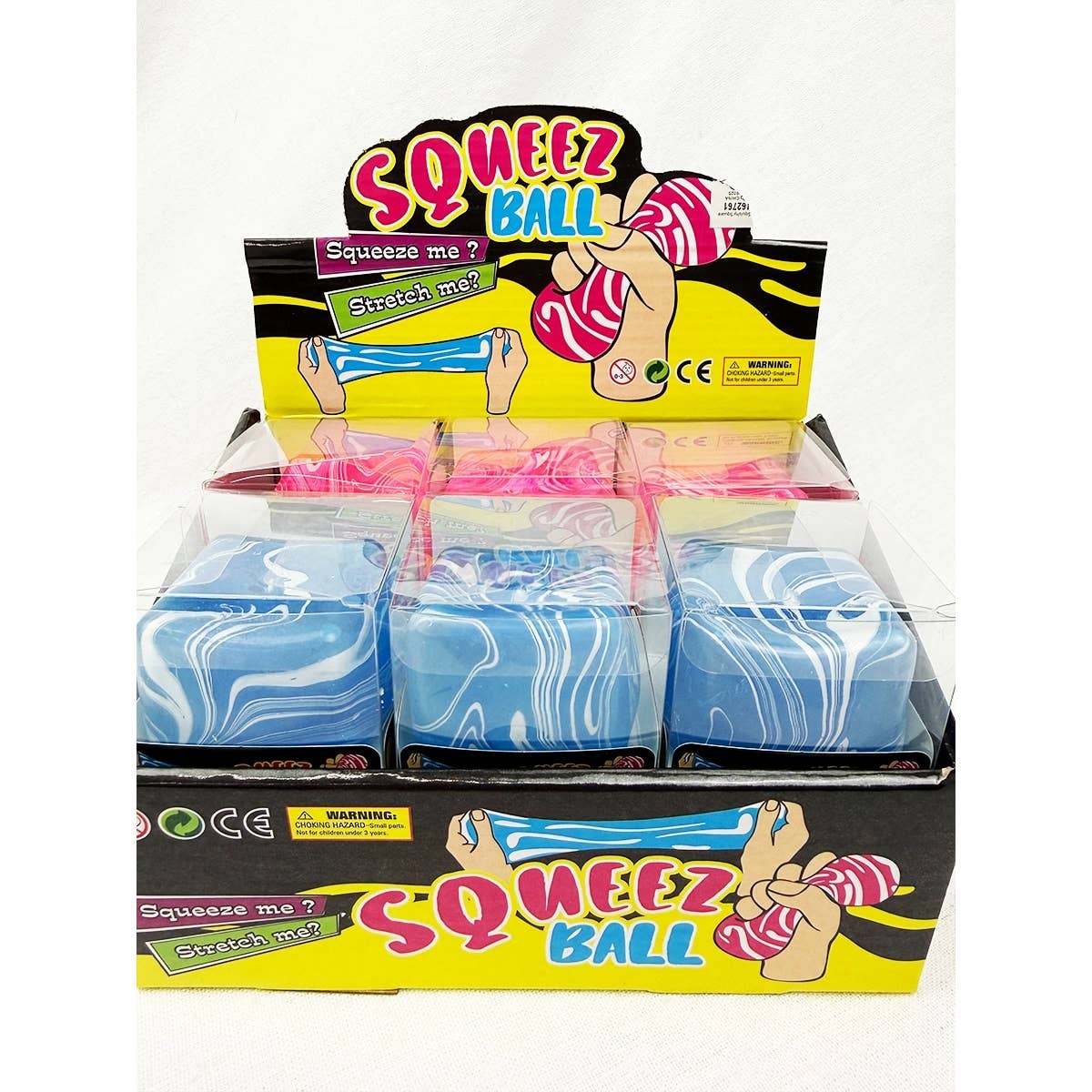 Fluid Pattern Squeeze Cube Slime