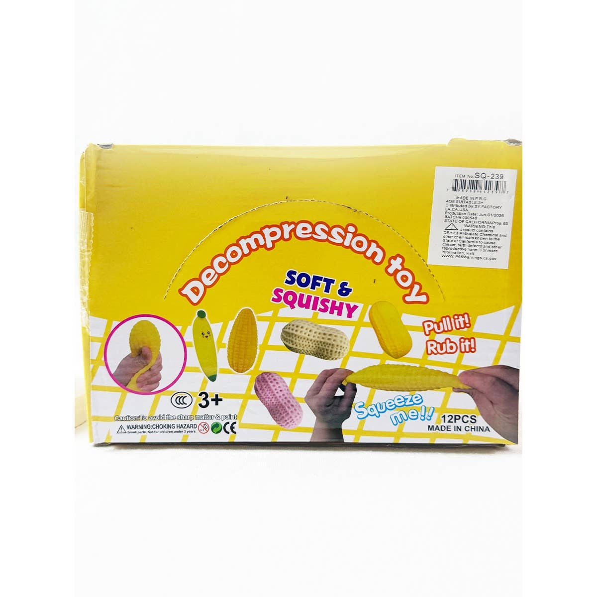 Corn Flour Stress Release Squishy Toy
