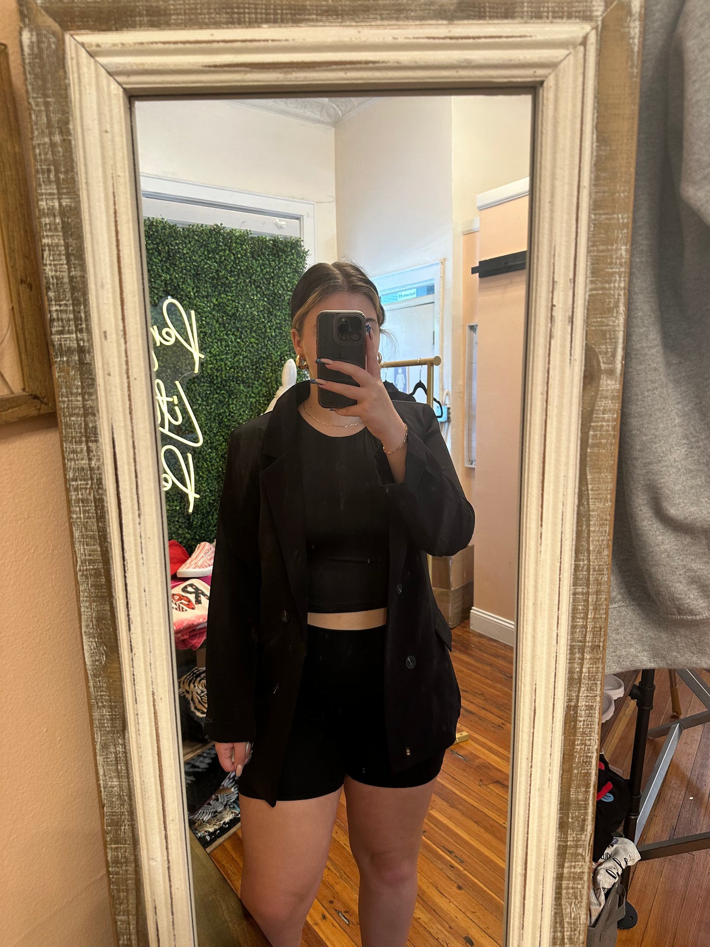 Double Button Blazer