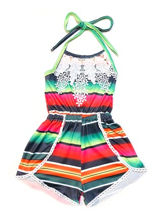 Serape Romper