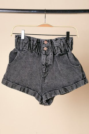 Vintage High Rise Denim Shorts