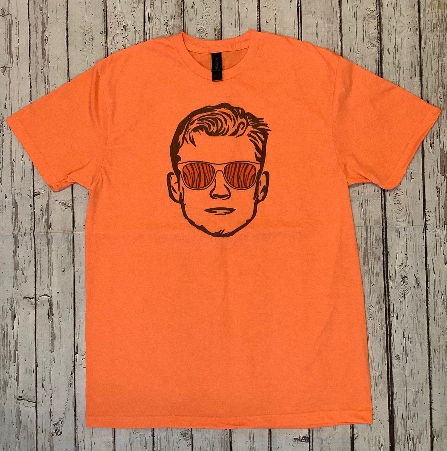 The Shine Creation- Orange Burrow Tee