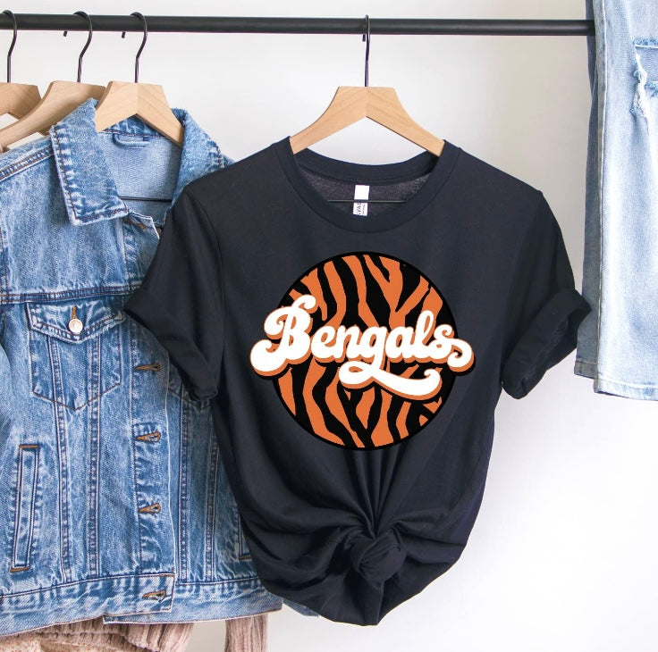 Vintage Black Bengals Tee