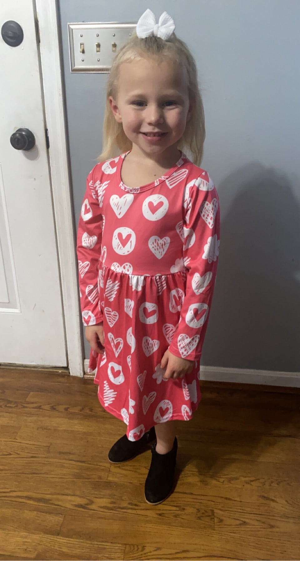 Doodle Heart Dress