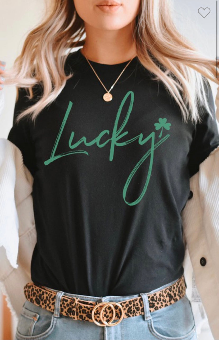 Lucky Graphic Tee