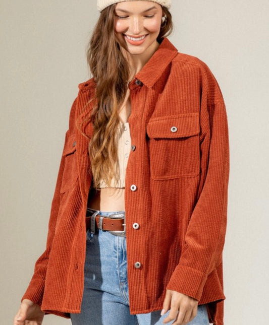 Corduroy Casual Jacket