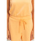 Drawstring Waist Sleeveless Romper