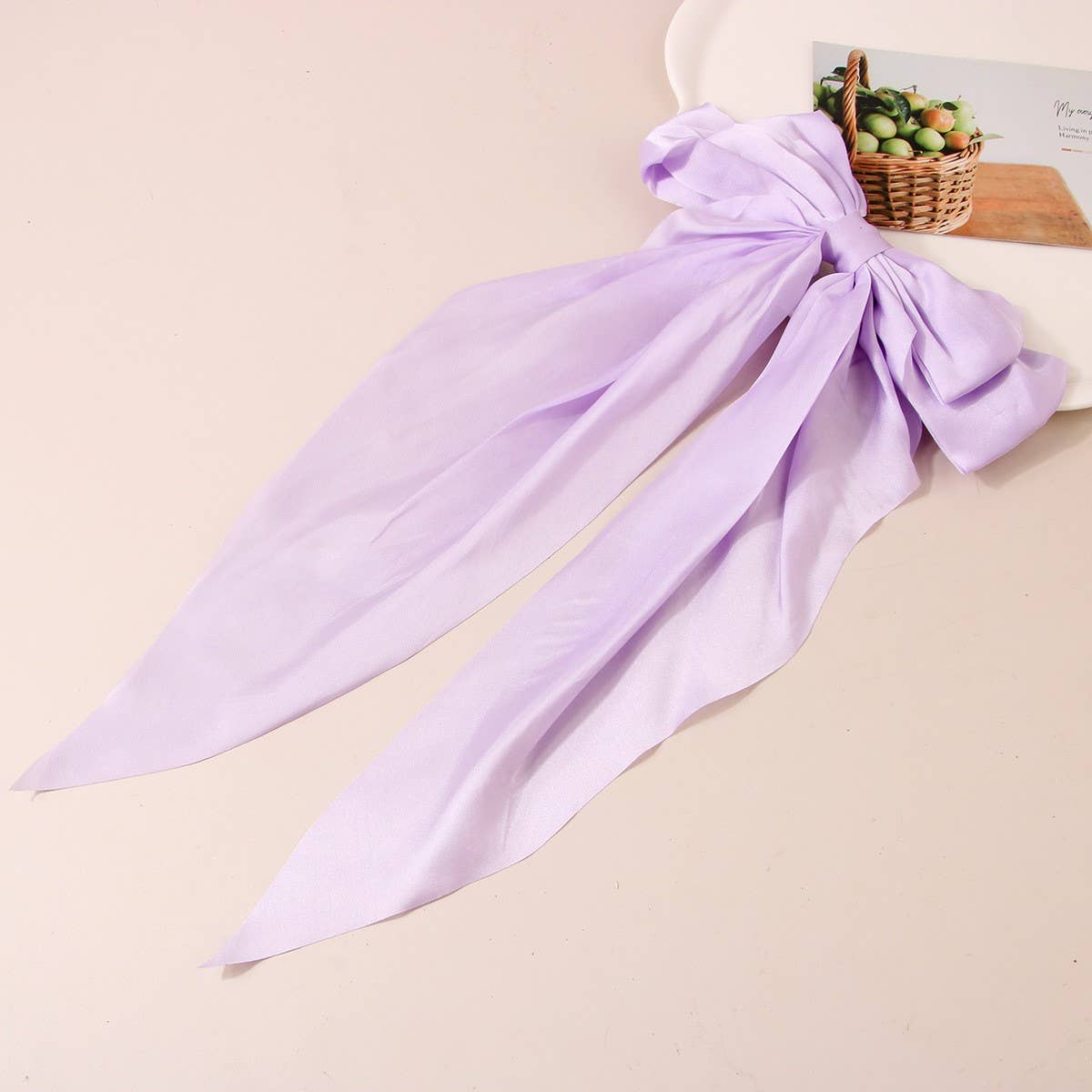 CWAHA1104_SIMPLE TEMPERAMENT BOW HAIR CLIP