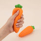 12PCS - Carrot Squeeze Squishy Stress Relief Toy