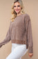 Brown Round Neck Sweater