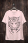 Tiger Face Graphic Top