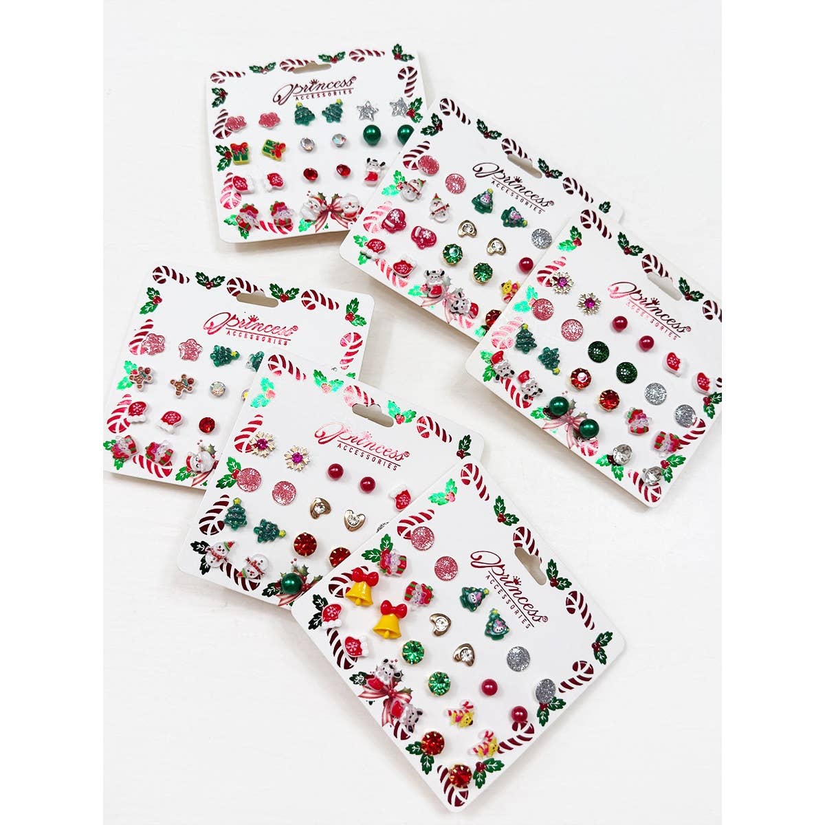 Cute Christmas Theme Post Earring Set