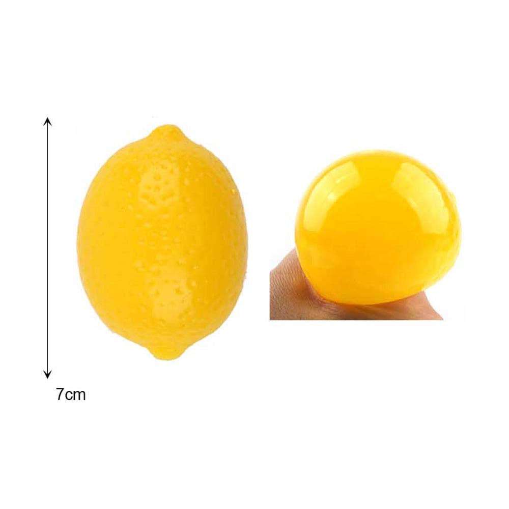 12PCS - Lemon Squeeze Squishy Stress Relief Toy