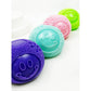 Super soft fuzzy smile face stress ball