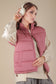 High Neck Casual Comfy Puffer Vest