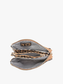 M013LP Riley Leopard 3 Compartment Crossbody/Wristlet