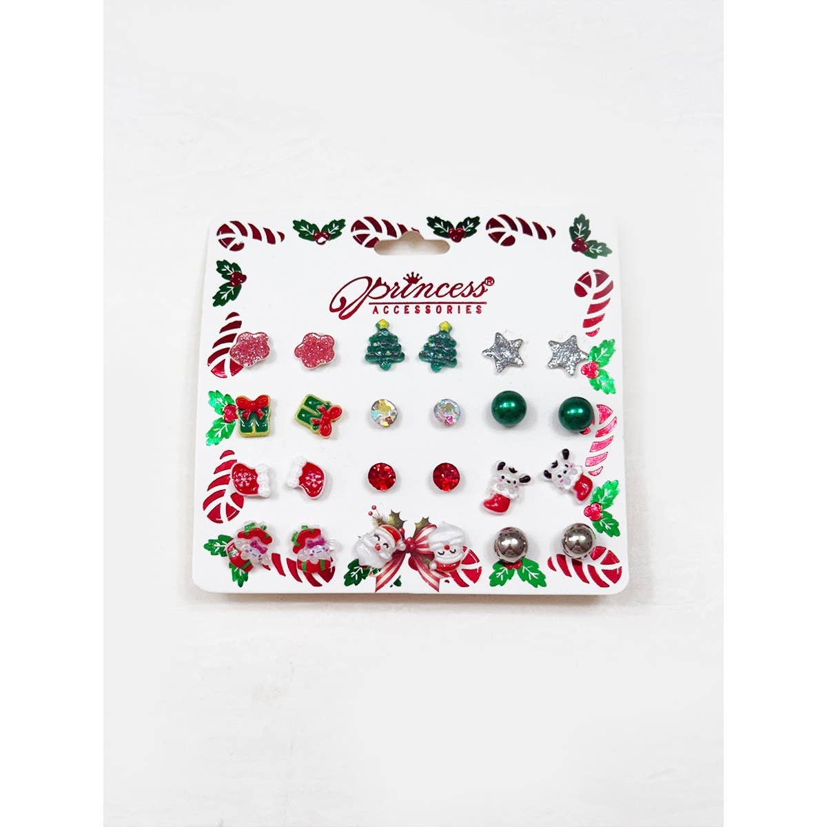 Cute Christmas Theme Post Earring Set
