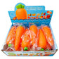 12PCS - Carrot Squeeze Squishy Stress Relief Toy