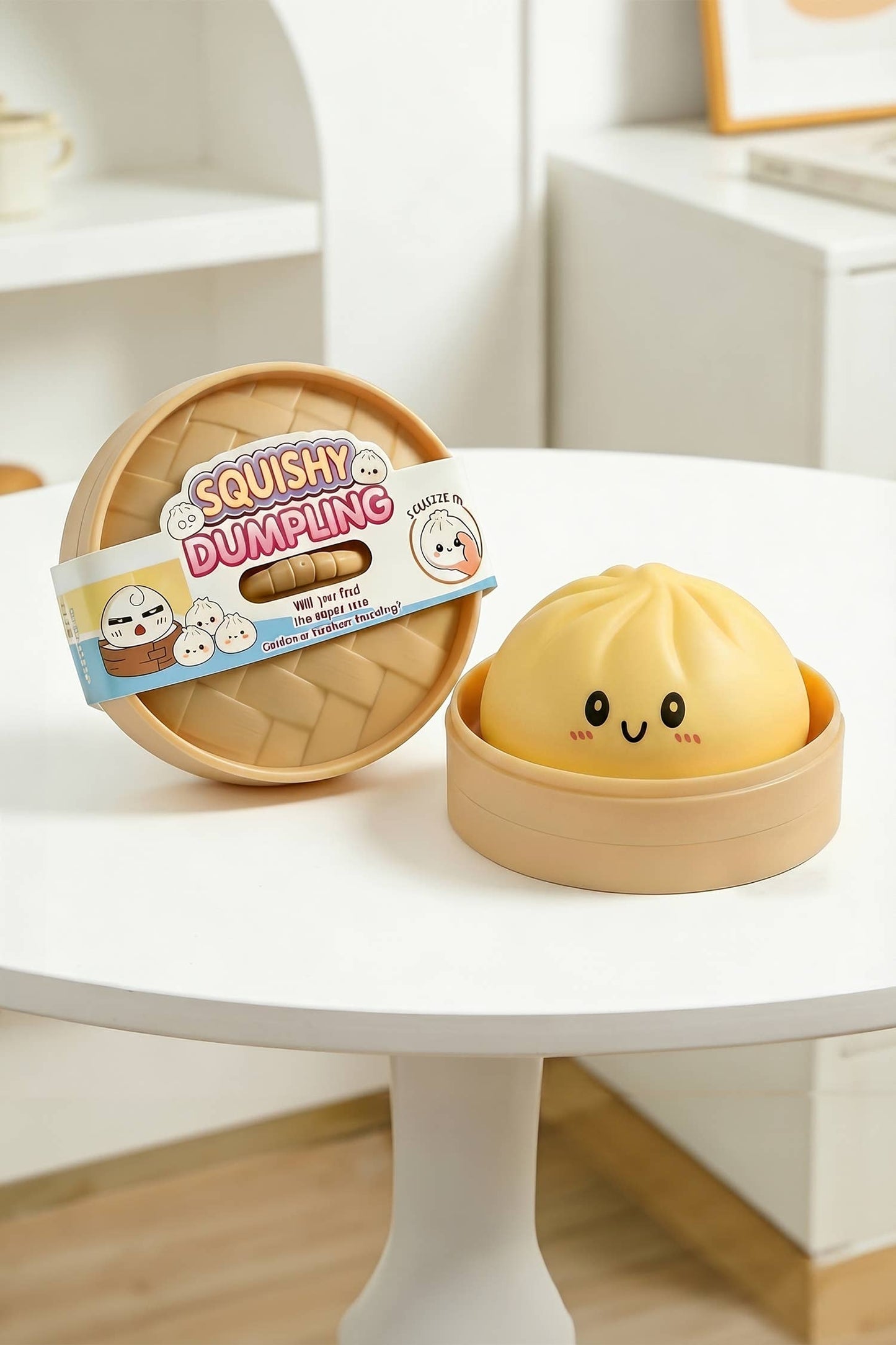 Cute Dumpling Squishy Stress Relief Squeeze Toy