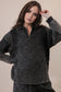 Mineral Washed Oversized French Terry Knit Top