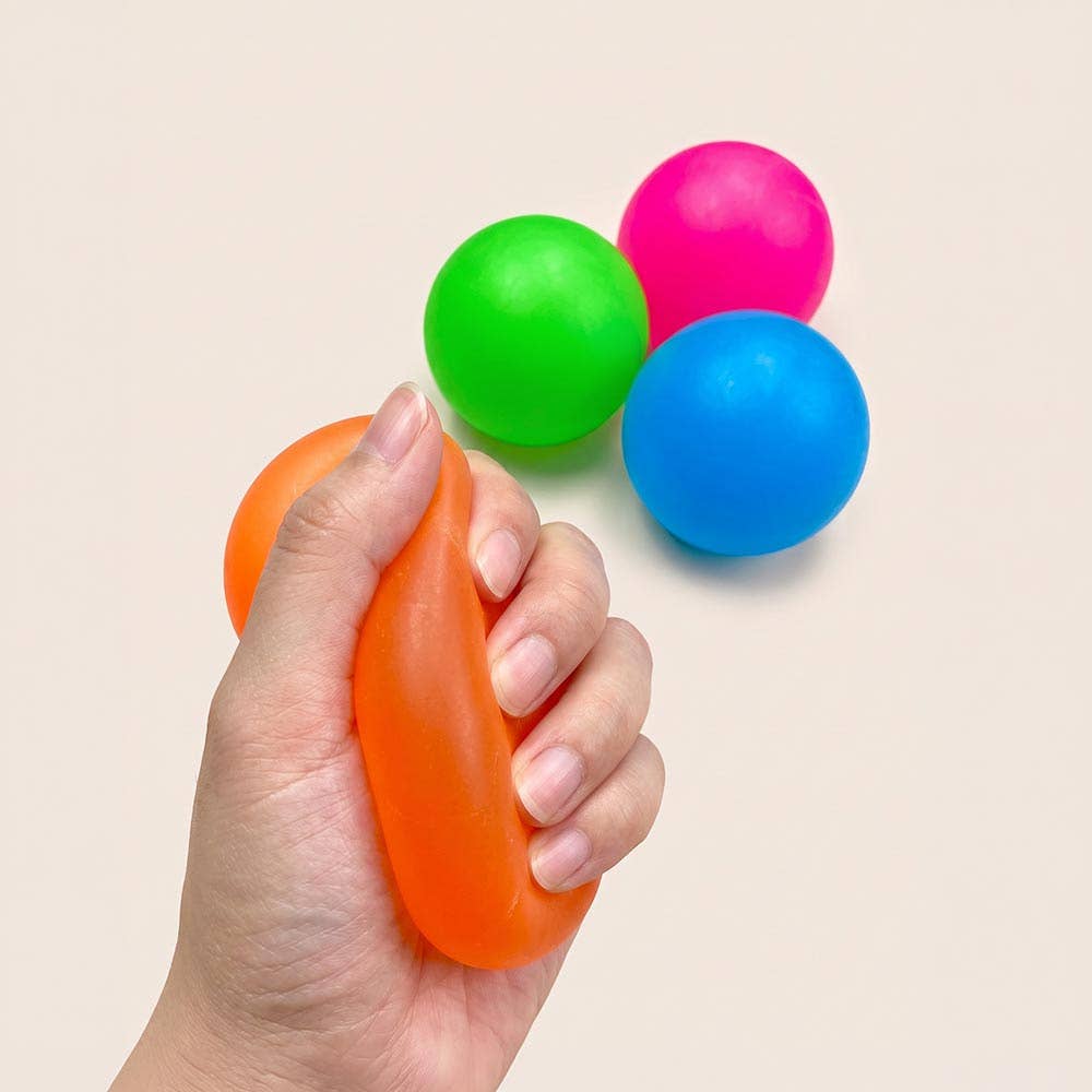 12PCS - Color Ball Squeeze Squishy Stress Relief Toy