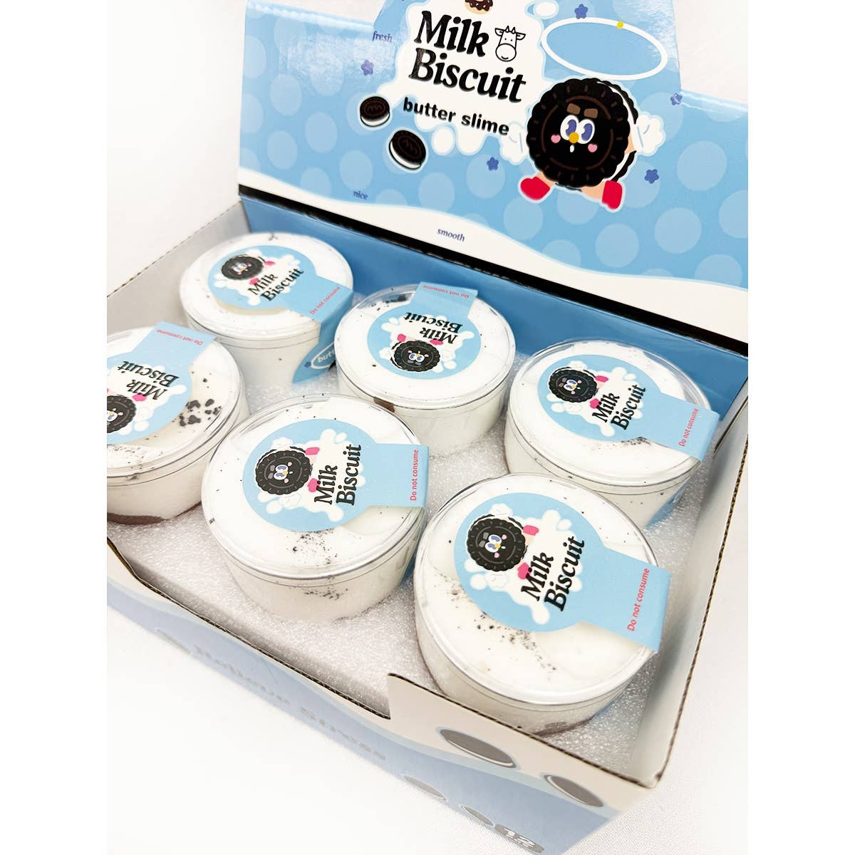 Milk Biscuit Butter Slime Toy