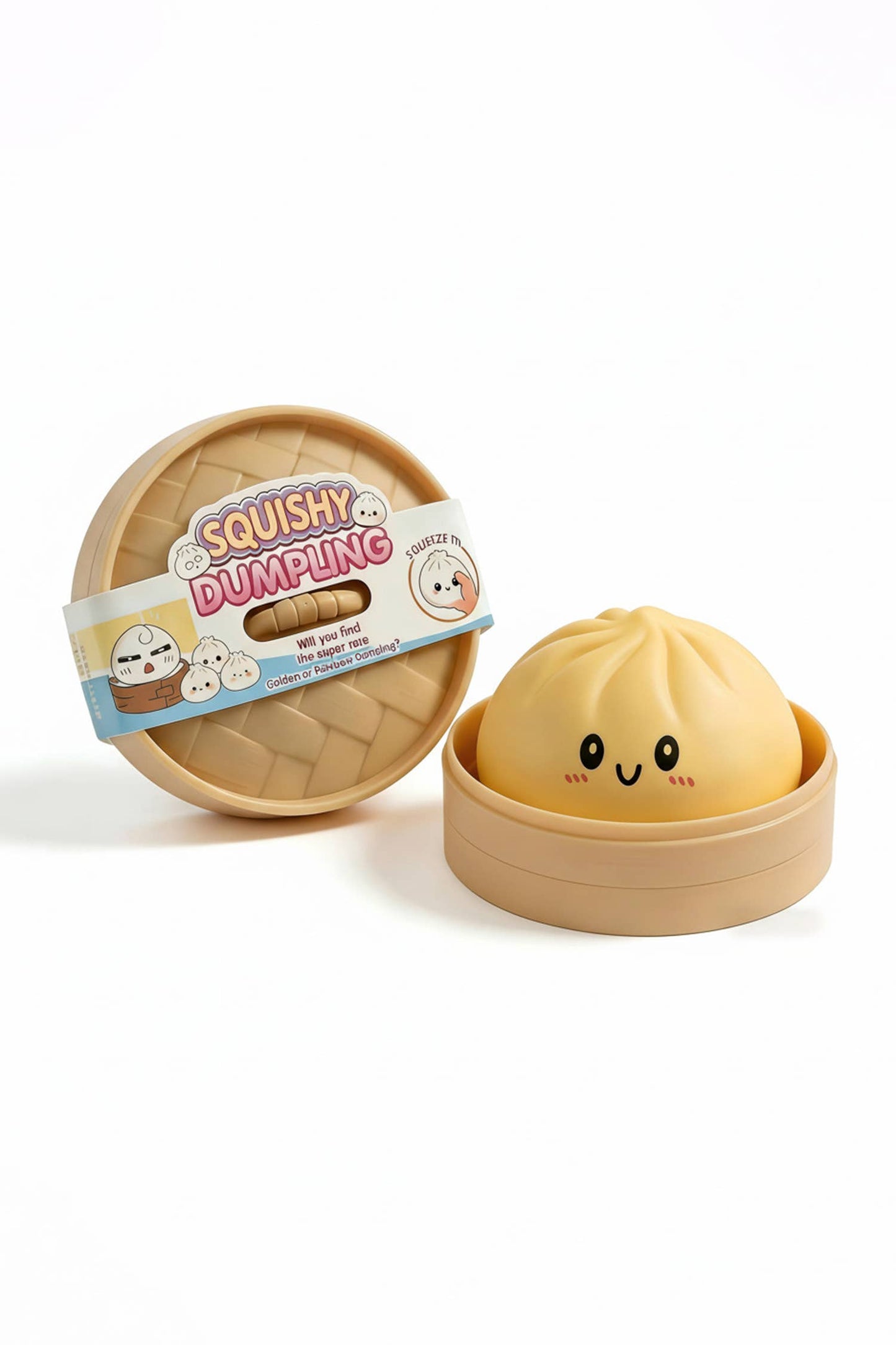 Cute Dumpling Squishy Stress Relief Squeeze Toy