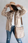 M1977TED Chloe Teddy Trim Crossbody with Guitar Strap