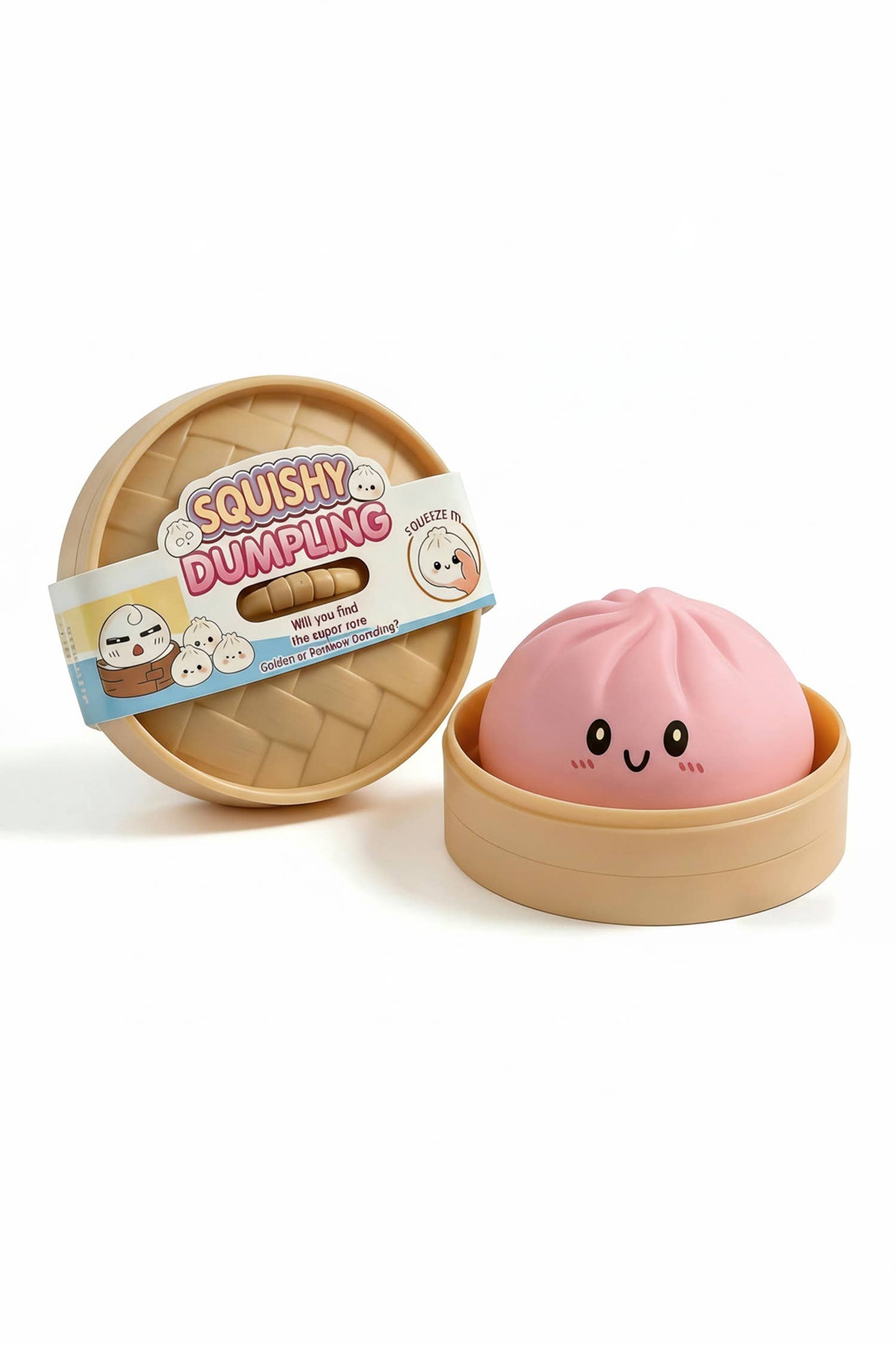 Cute Dumpling Squishy Stress Relief Squeeze Toy