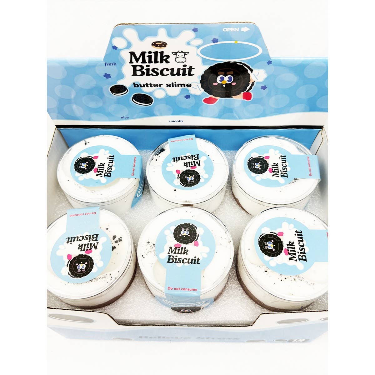 Milk Biscuit Butter Slime Toy