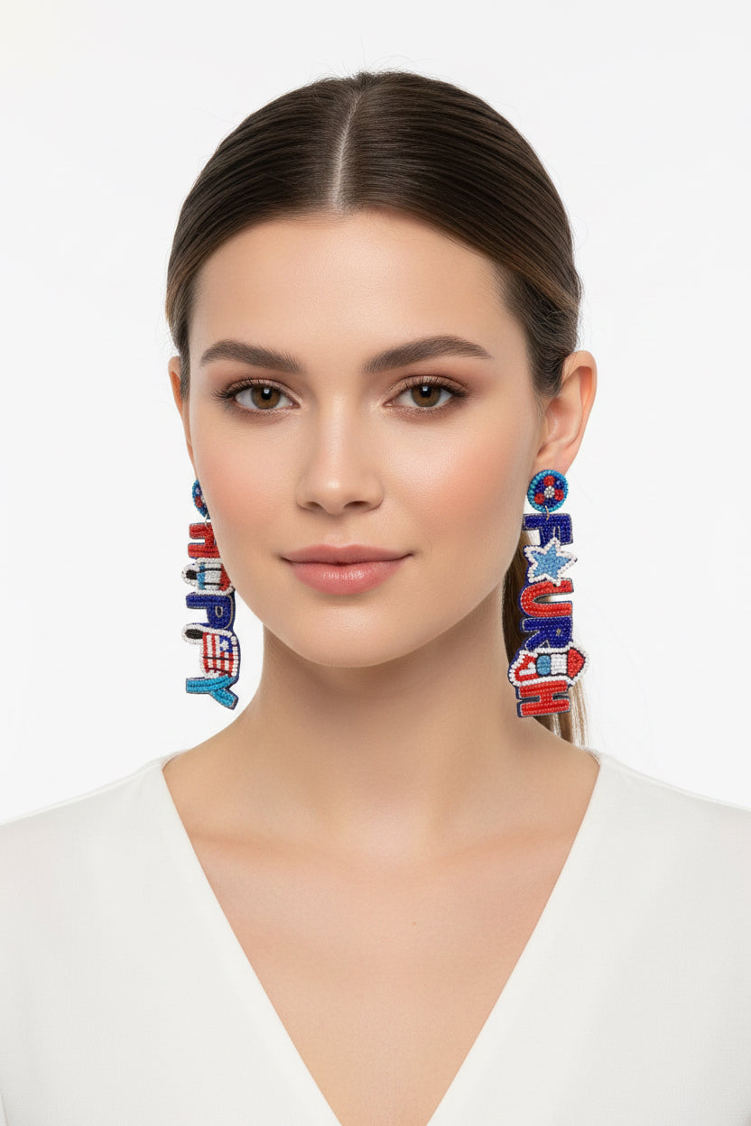 Fourth of July Earrings