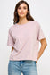 Blank Mineral Washed Long Cropped T-Shirt