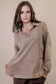 Mineral Washed Oversized French Terry Knit Top
