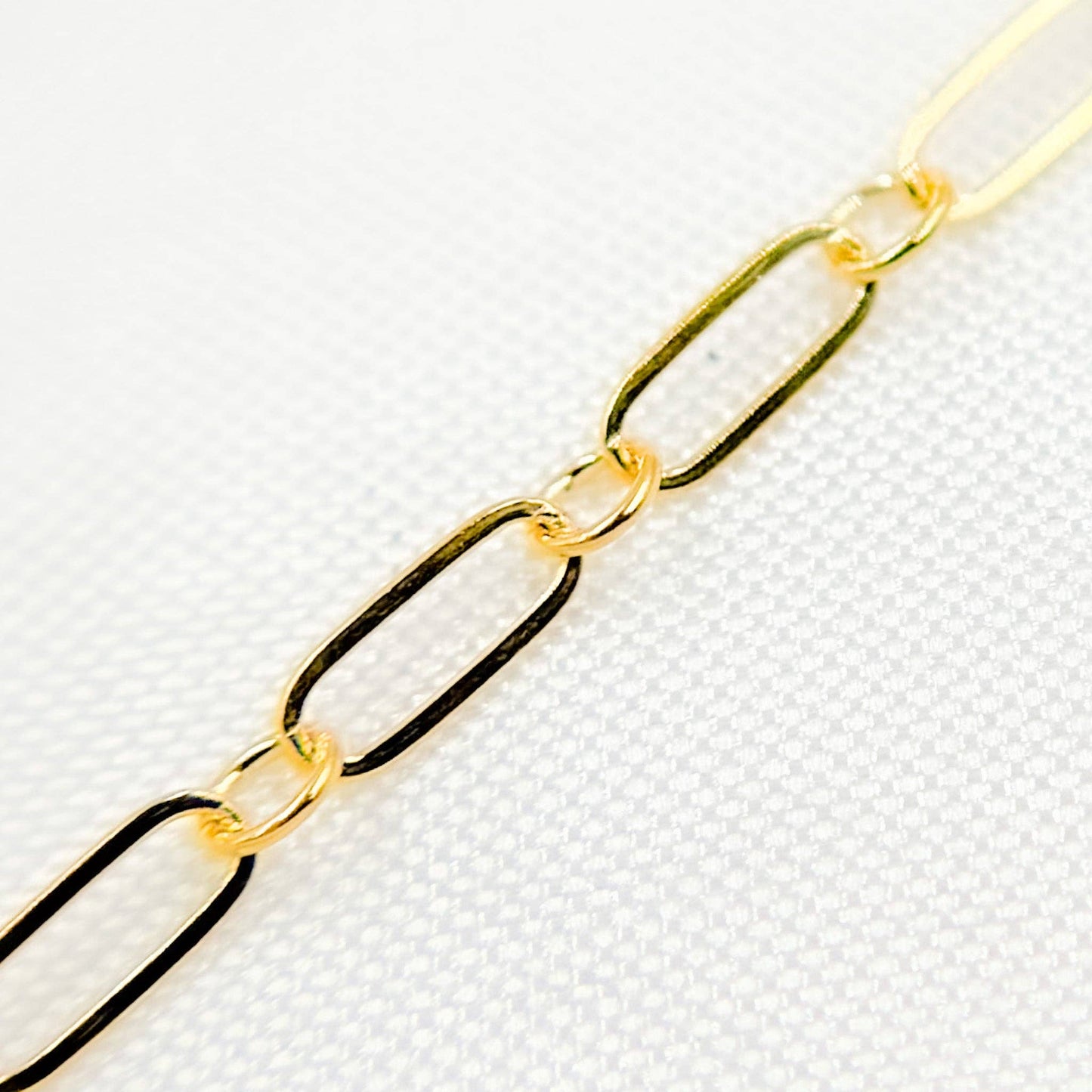 141FGF. 14K Yellow Gold Filled Flat Long and Short Chain
