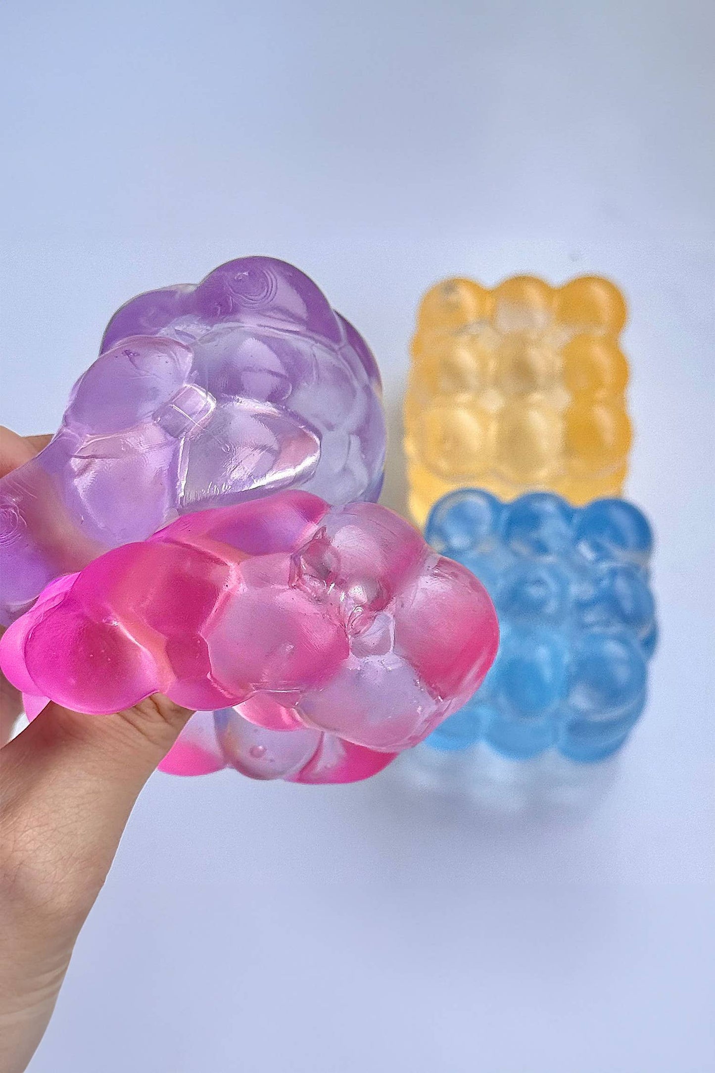 Crystal Bubble Cube Squeeze Stress Relief Toy