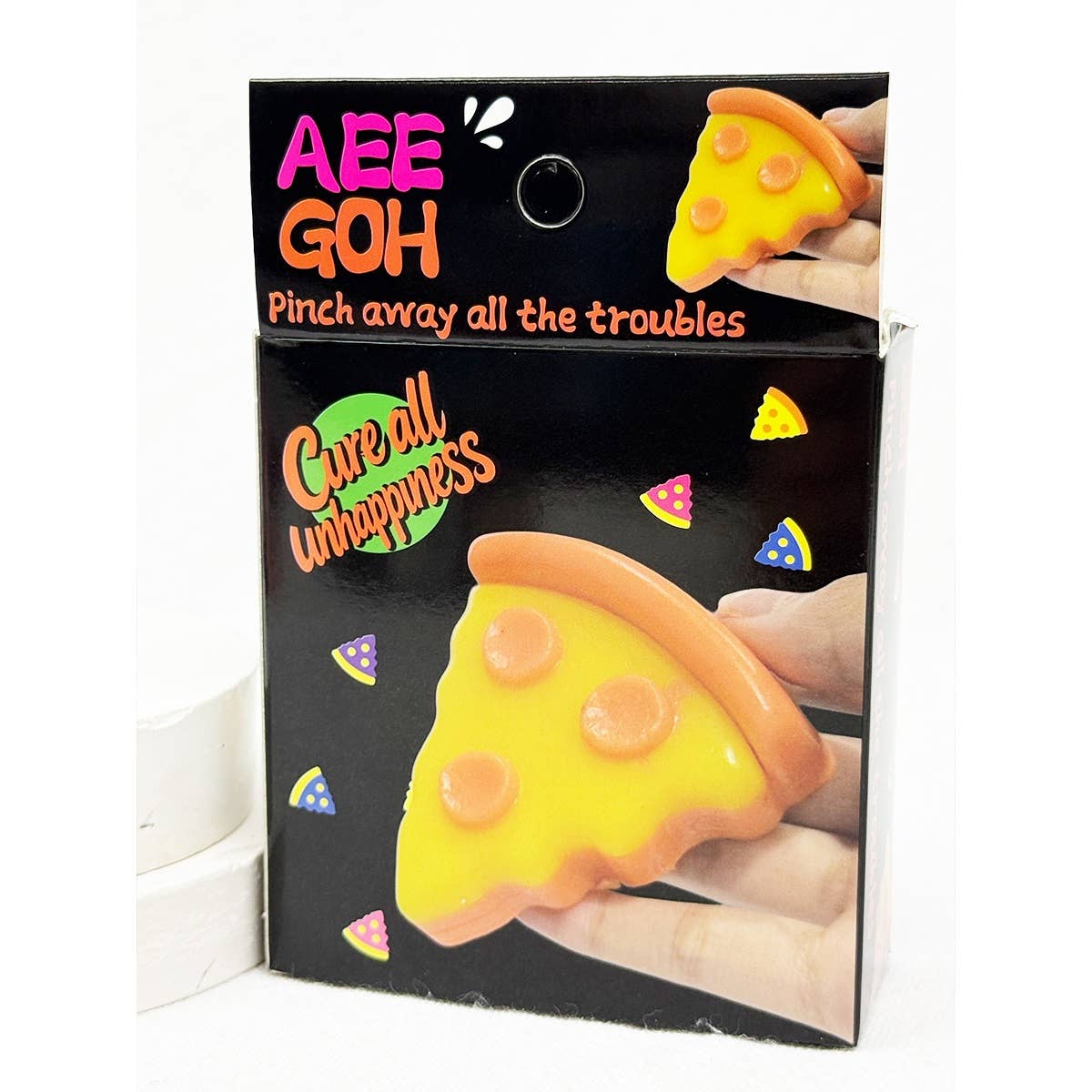 Jelly Like Pizza Pinch Squishy Toy