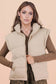 High Neck Casual Comfy Puffer Vest
