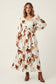 Long Sleeve Woven Maxi Dress