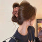 COFFEE CUP CROISSANT HAIR CLAW CLIPS | 40H1034