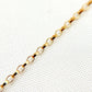 887GF. 14K Gold Filled Oval Rolo Chain
